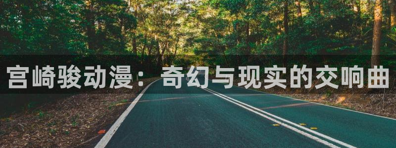 3d动漫天堂：宫崎骏动漫：奇幻与现实的交响曲